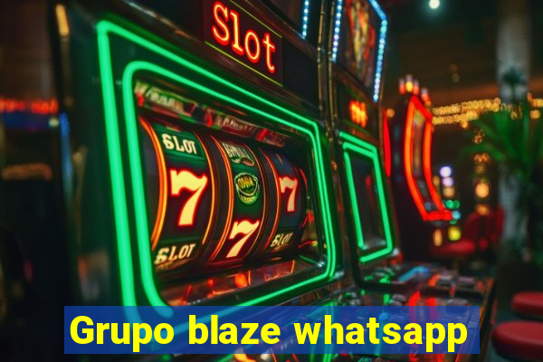 Grupo blaze whatsapp